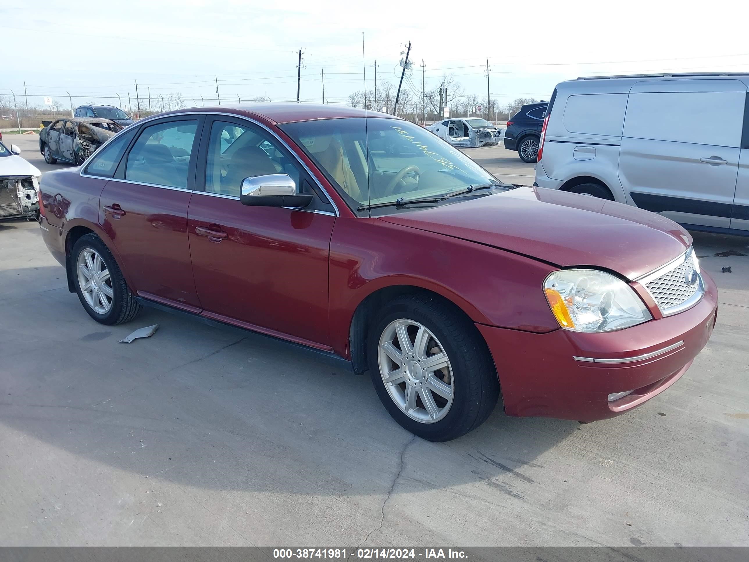 ford five hundred 2006 1fahp251x6g170075