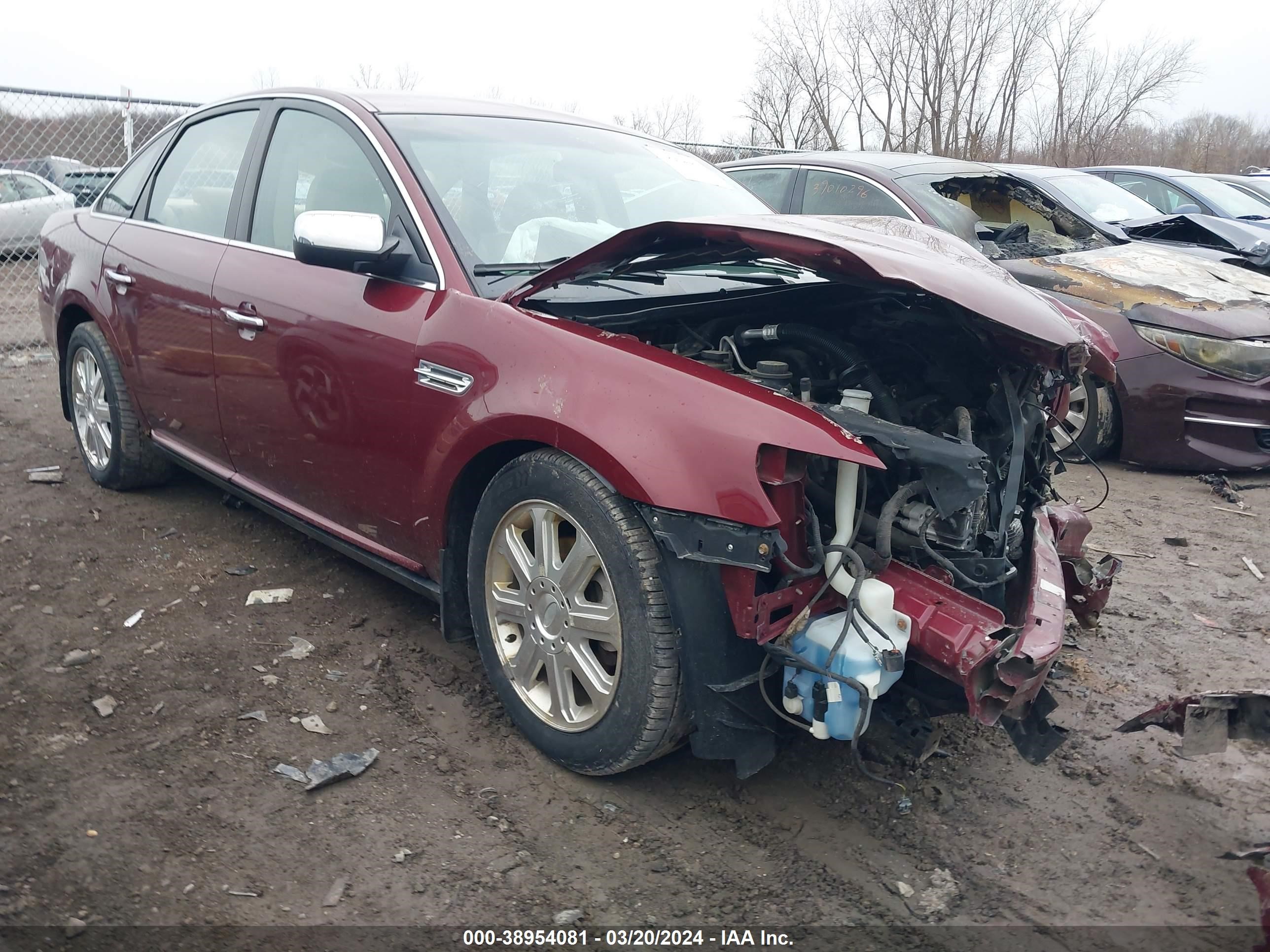 ford taurus 2008 1fahp25w38g148692