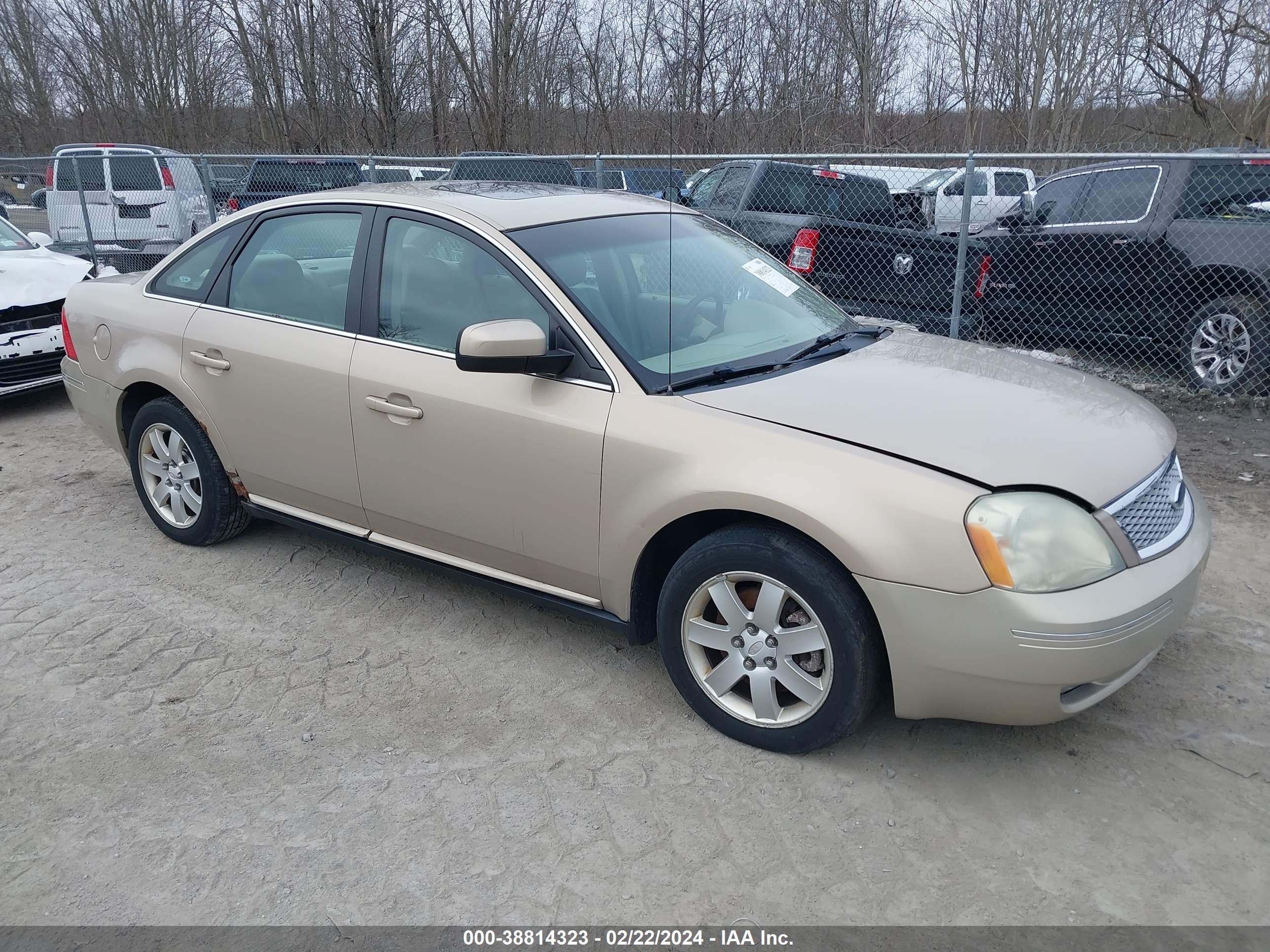 ford five hundred 2007 1fahp27197g112182