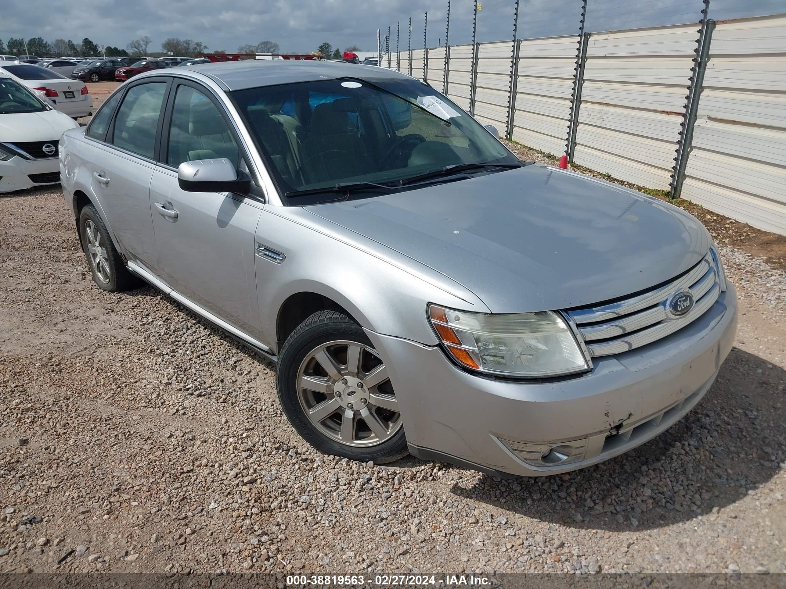 ford taurus 2009 1fahp27w29g123748