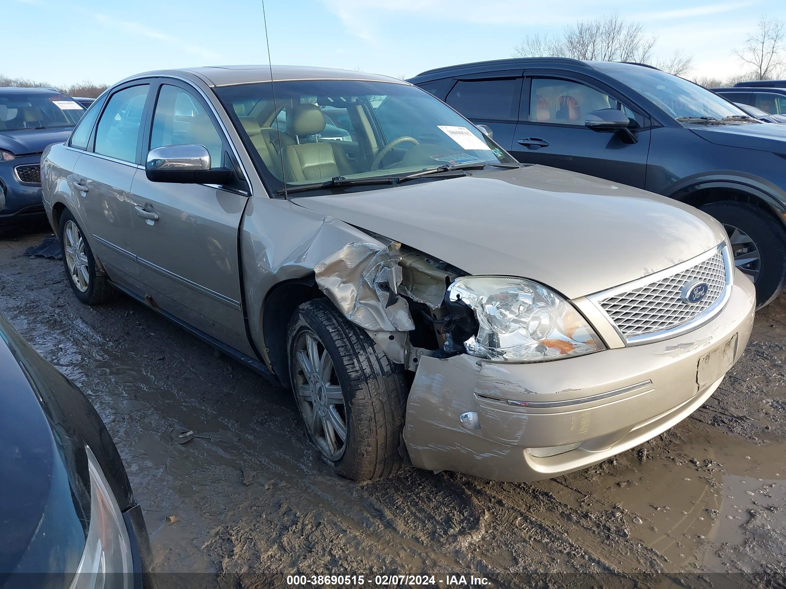 ford five hundred 2005 1fahp28135g199511