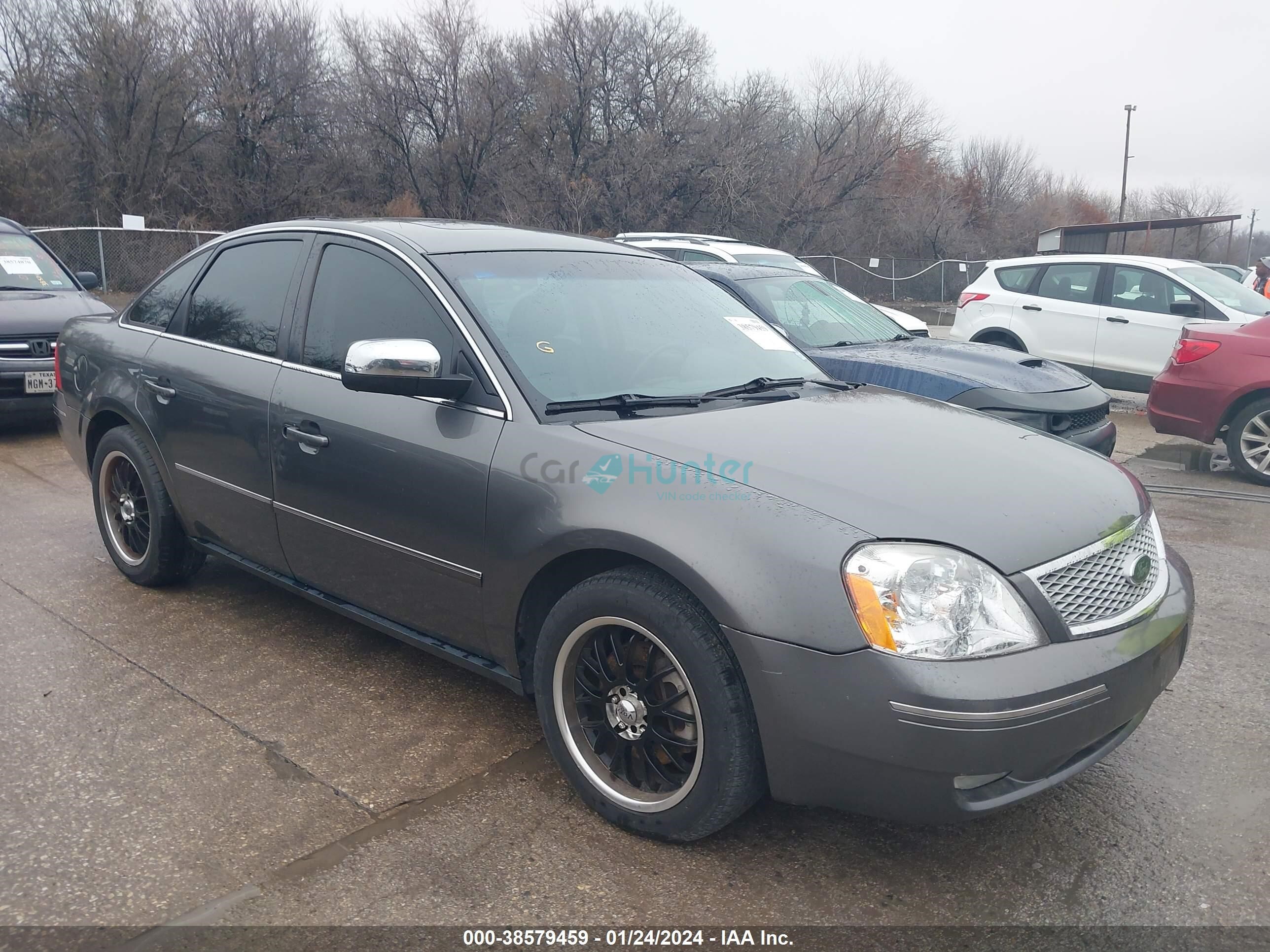 ford five hundred 2005 1fahp28165g150383