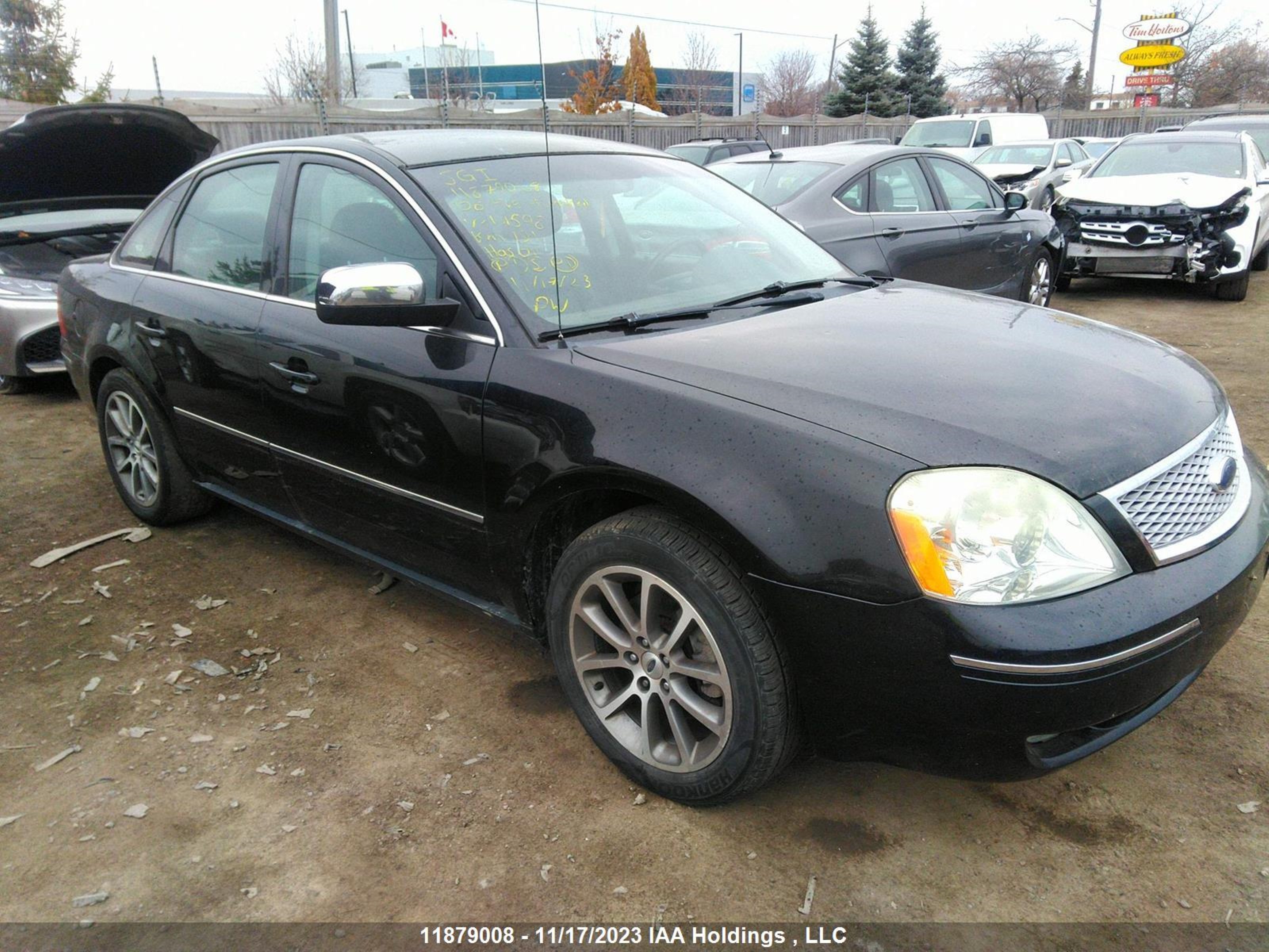 ford five hundred 2006 1fahp281x6g145981