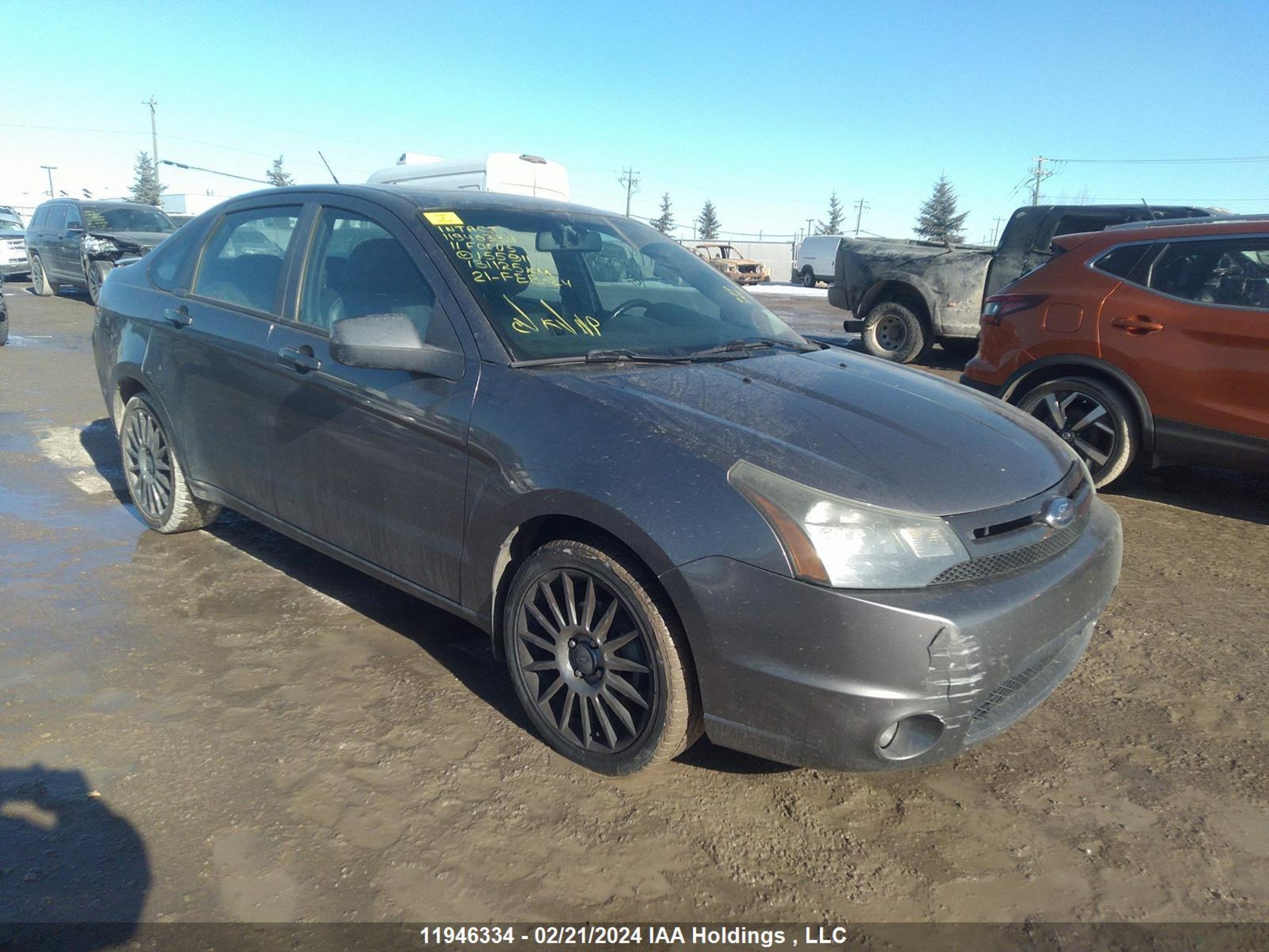 ford focus 2011 1fahp3gn3bw155911