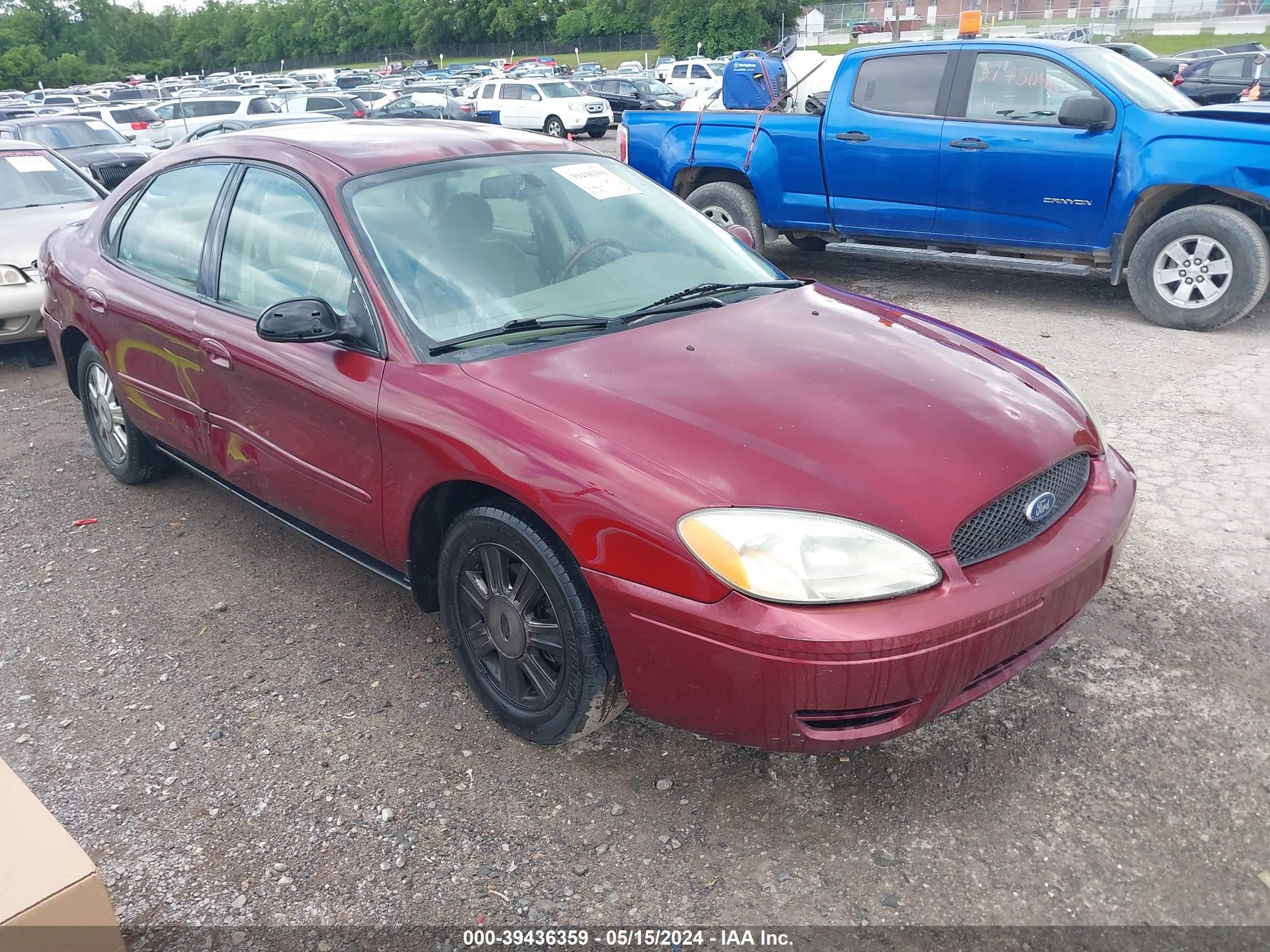 ford taurus 2007 1fahp56u47a105558