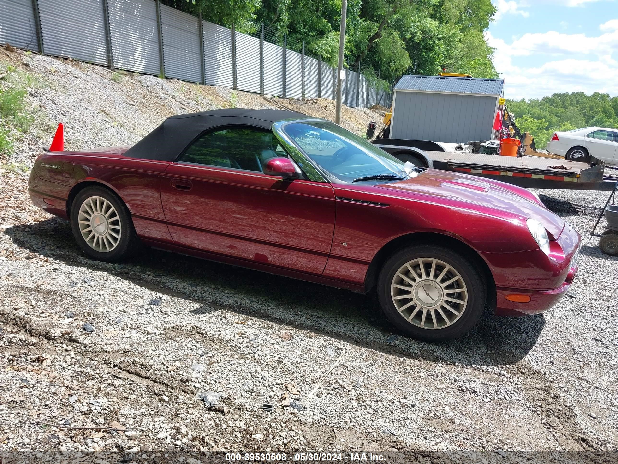 ford thunderbird 2004 1fahp60a14y107761