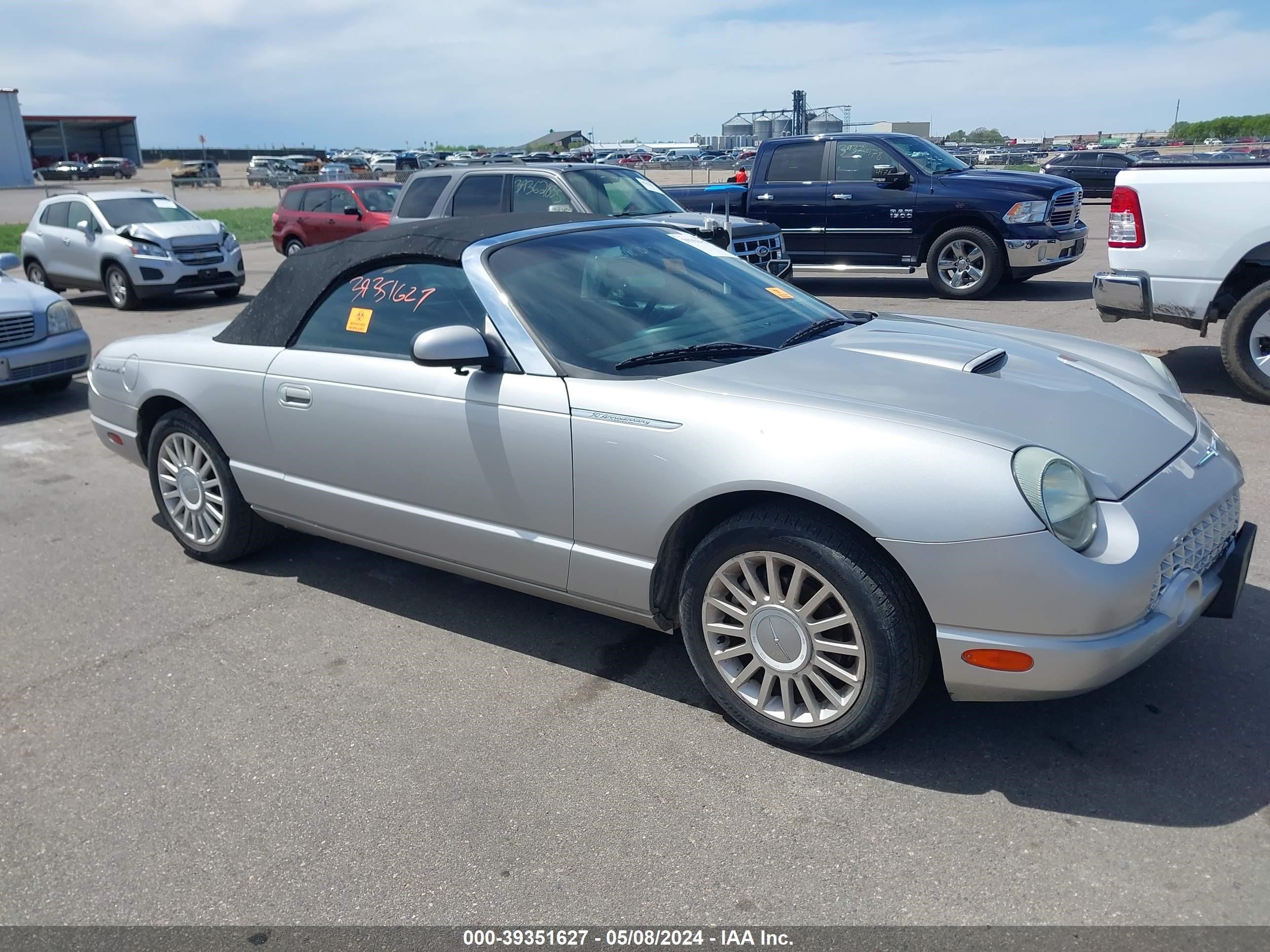 ford thunderbird 2005 1fahp60a35y106287