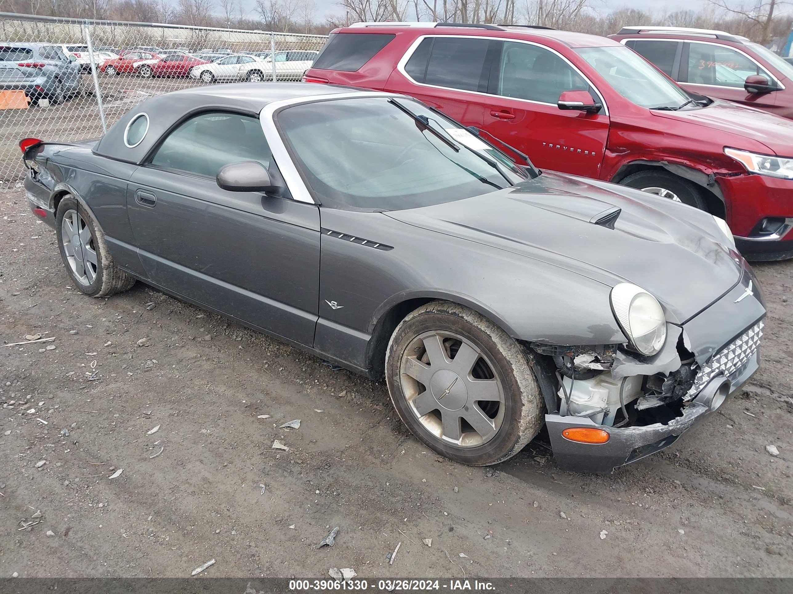 ford thunderbird 2003 1fahp60a43y107896