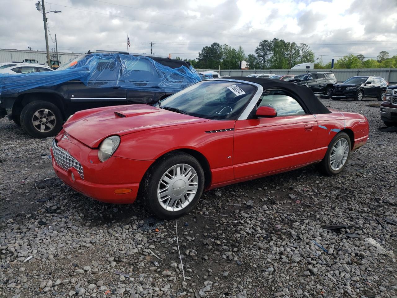 ford thunderbird 2003 1fahp60a43y112046