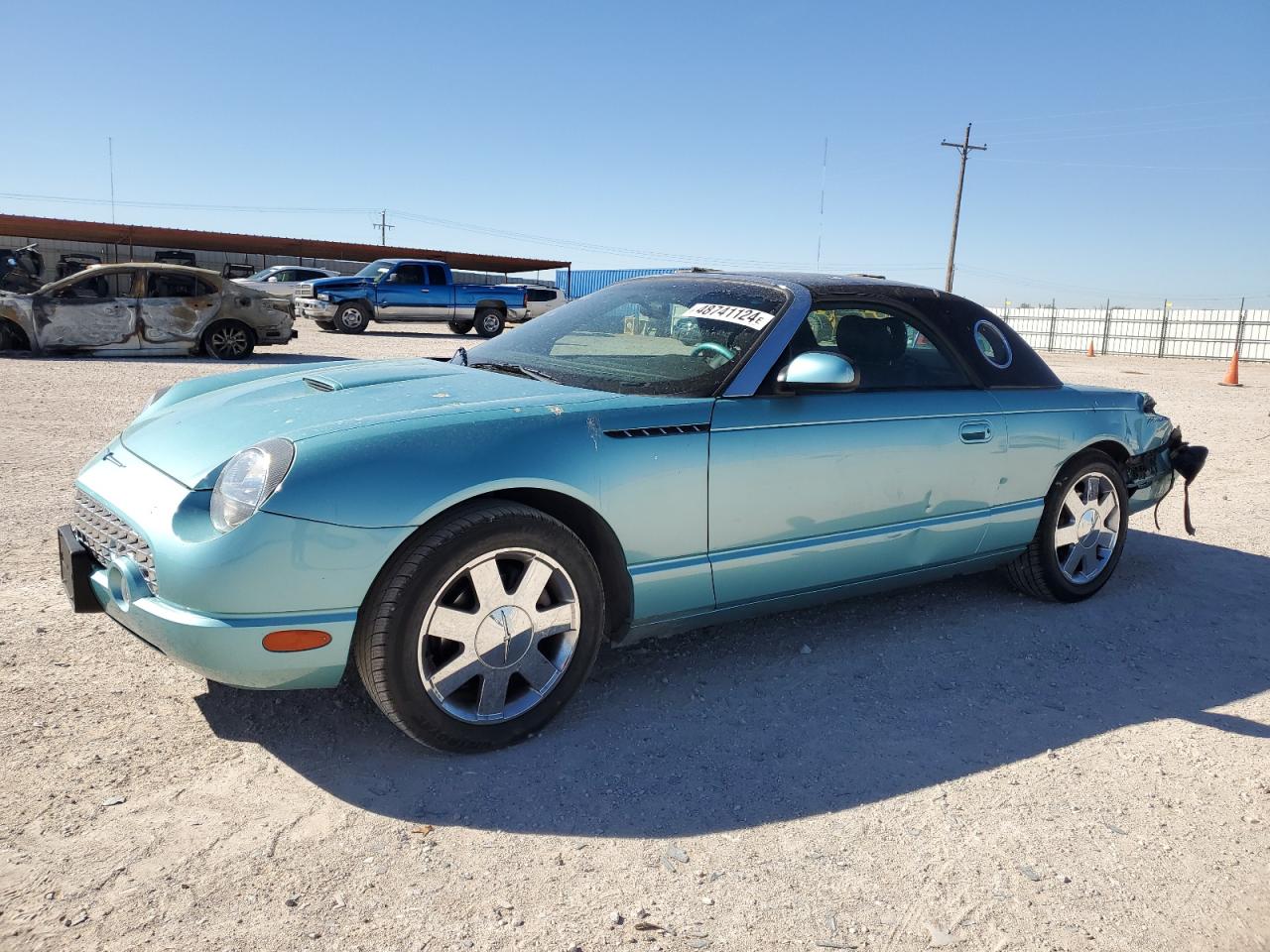 ford thunderbird 2002 1fahp60a82y105549