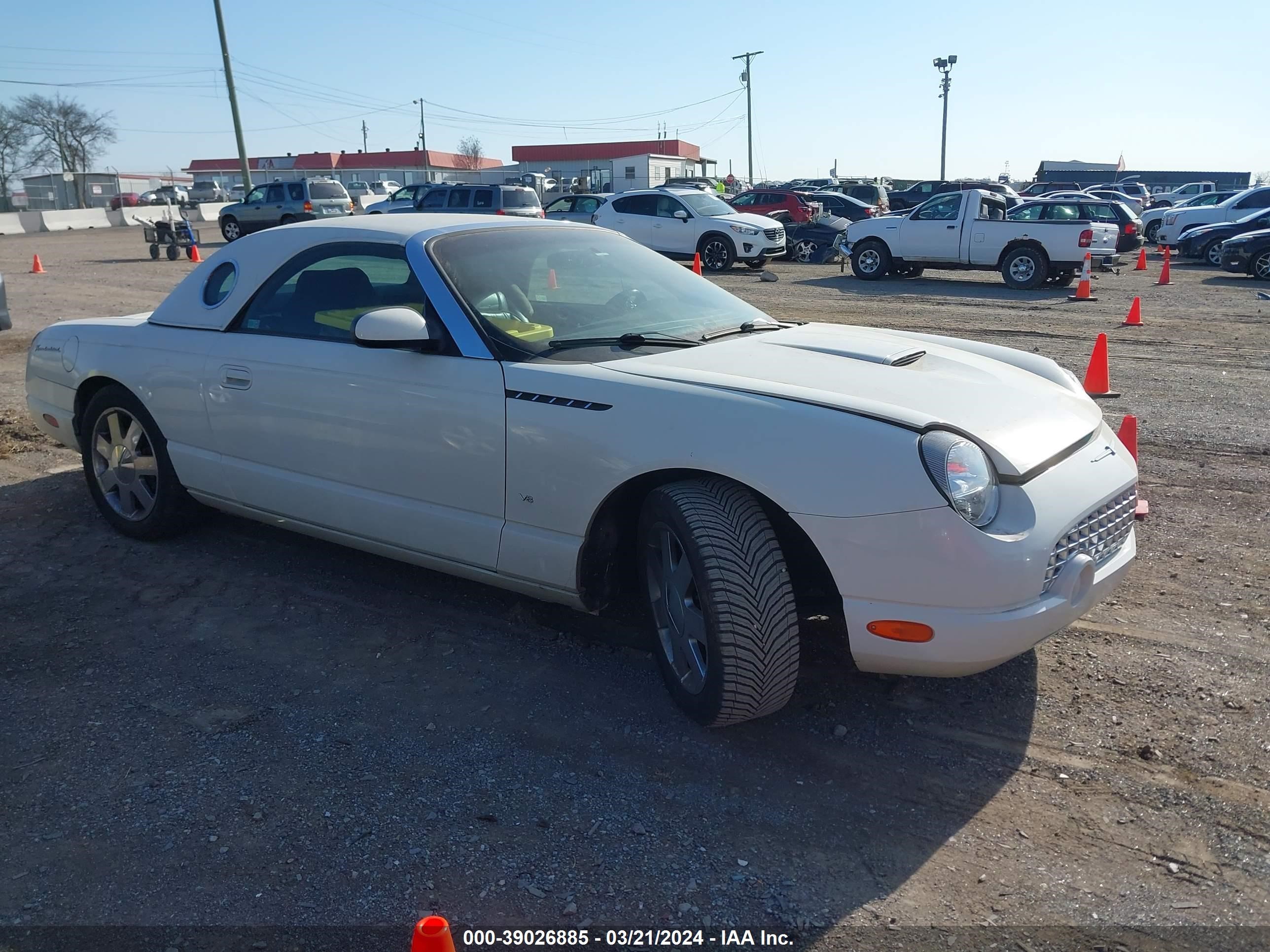 ford thunderbird 2003 1fahp60ax3y114593