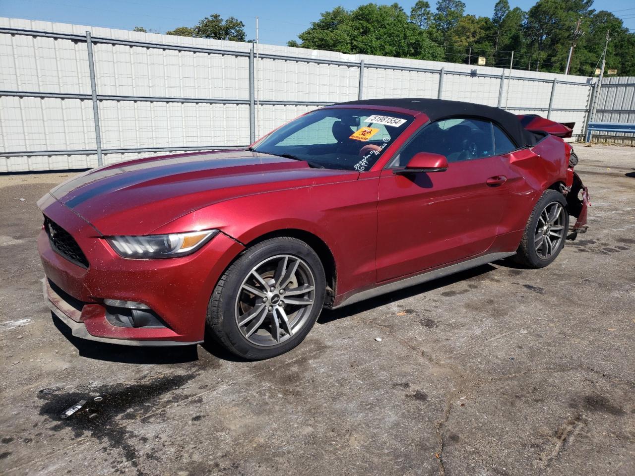 ford mustang 2017 1fatp8uh7h5231246