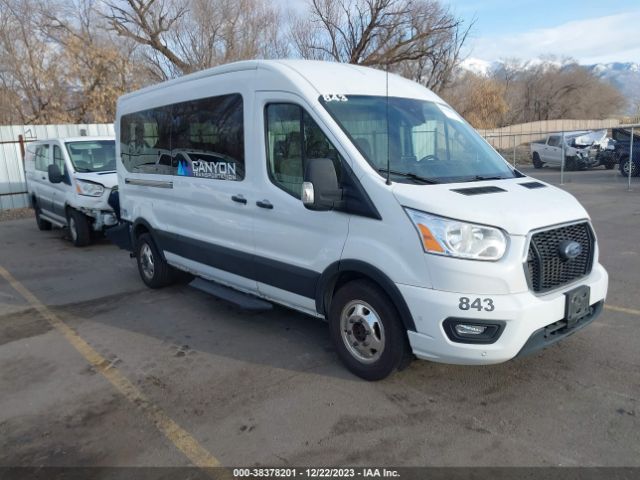 ford transit-350 passenger van 2021 1fbax9cg1mka50627