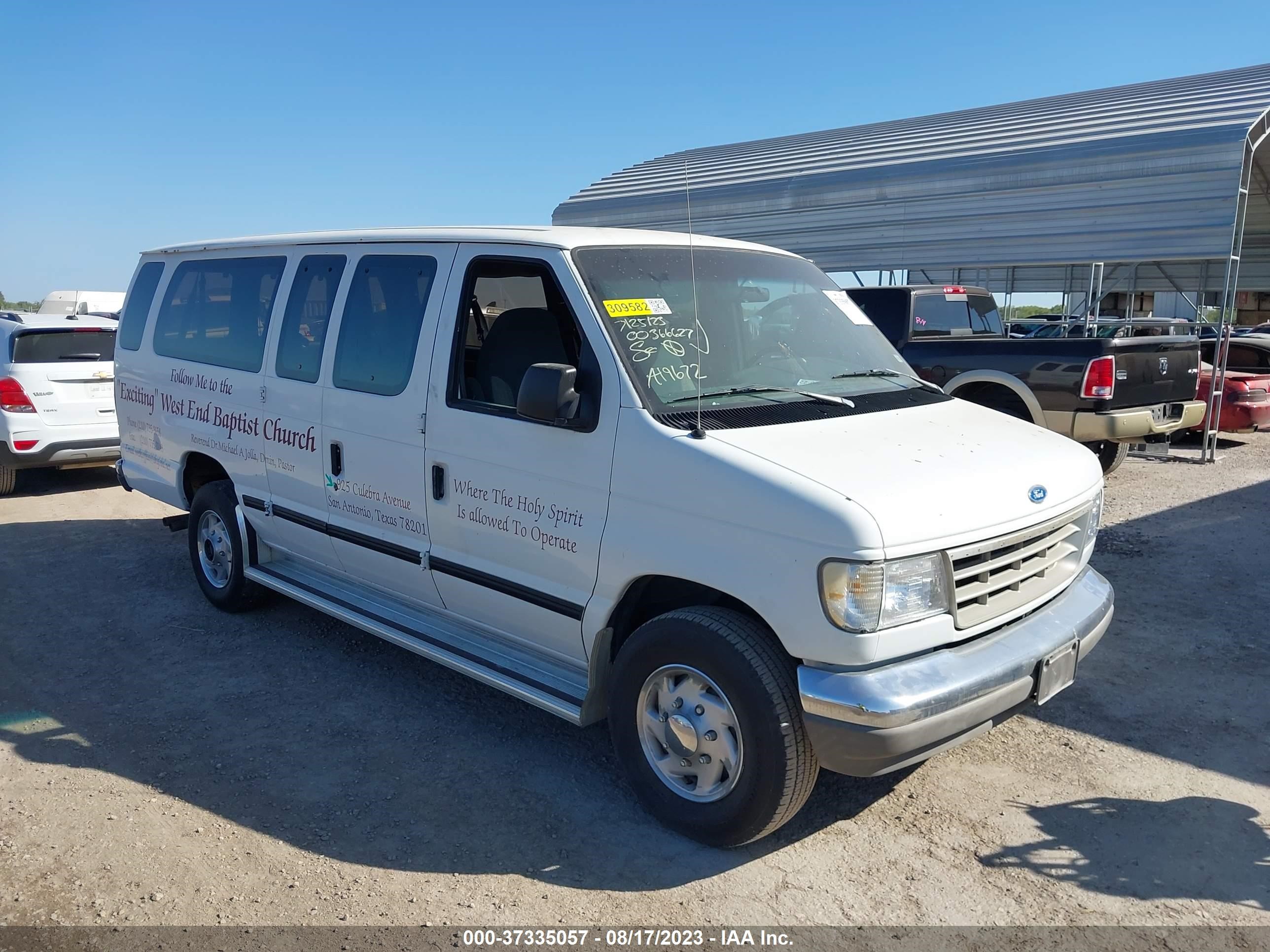 ford econoline 1994 1fbjs31h0rha19672