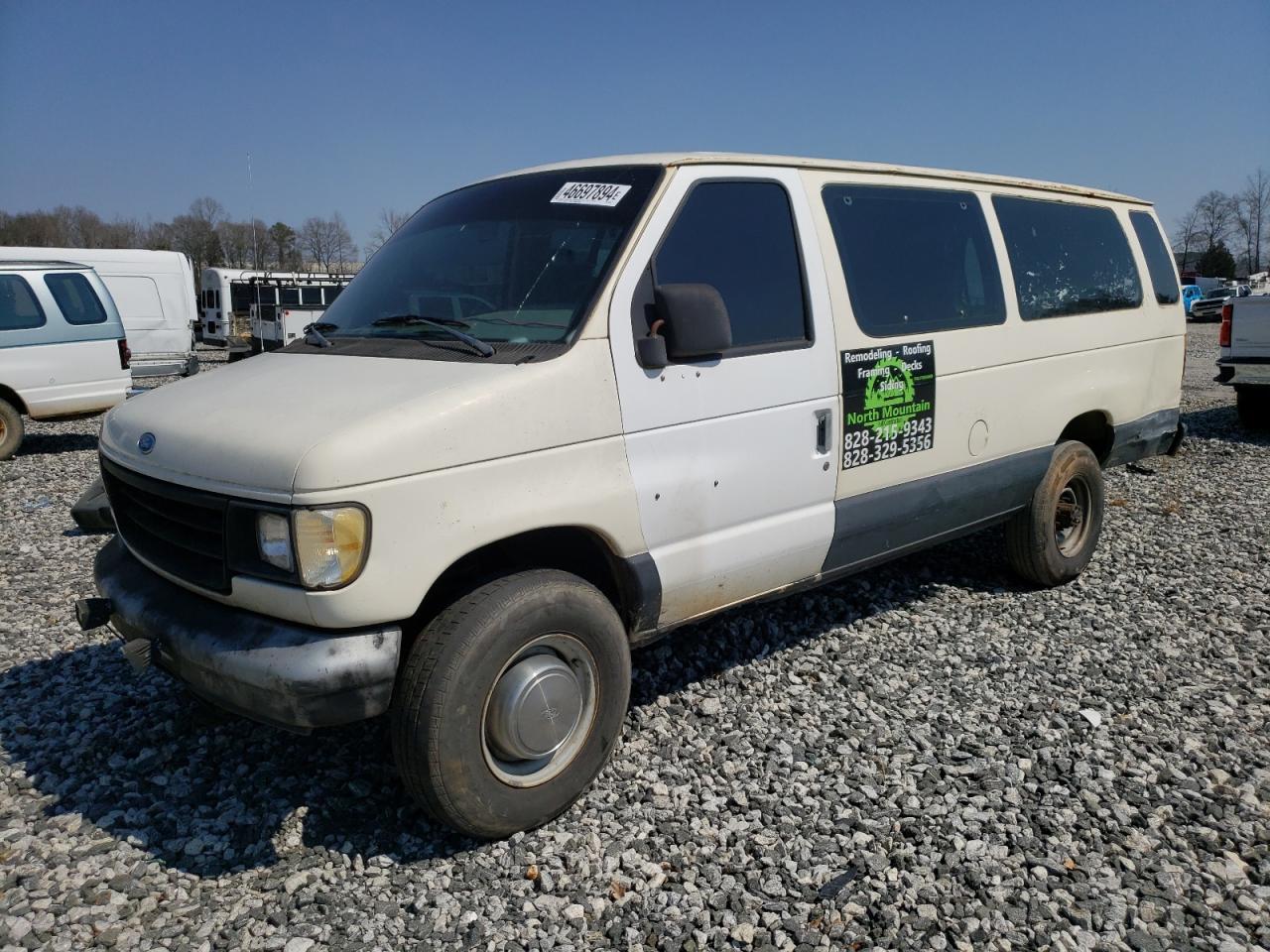 ford econoline 1992 1fbjs31h9nhb19764