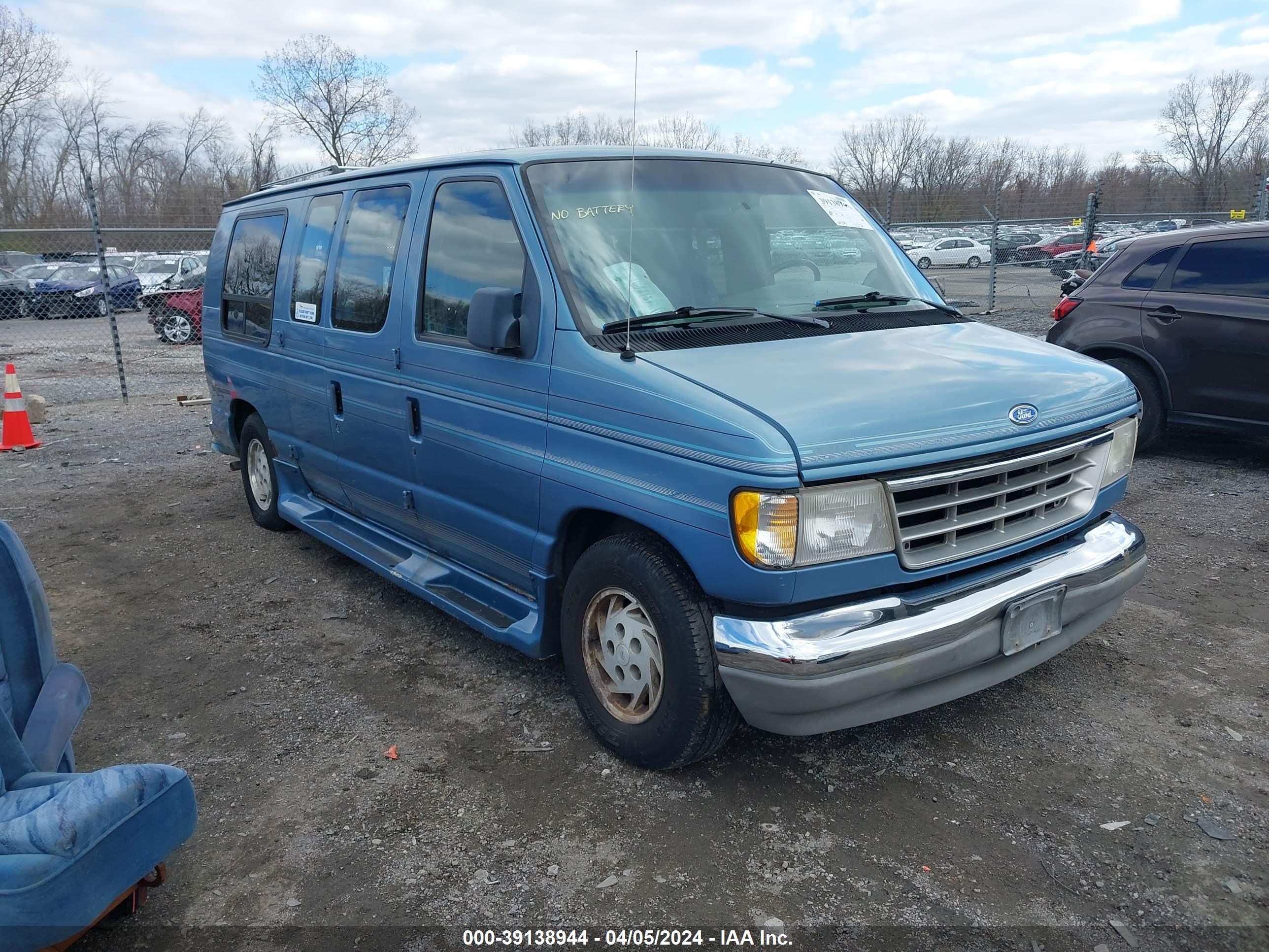 ford econoline 1992 1fdee14n5nha94674