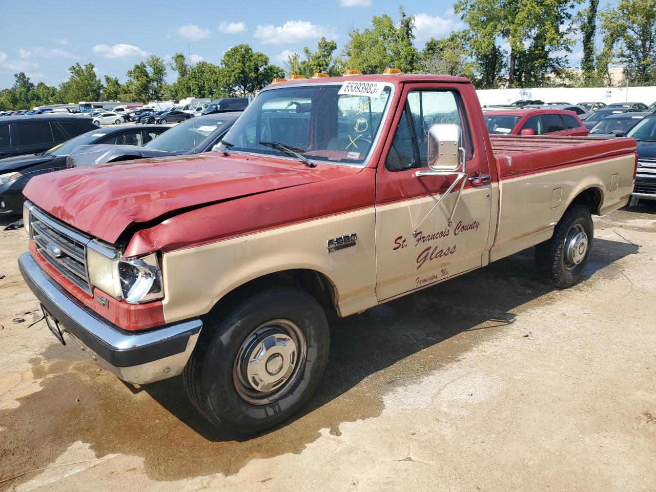 ford f350 1991 1fdhf37g5mna84102