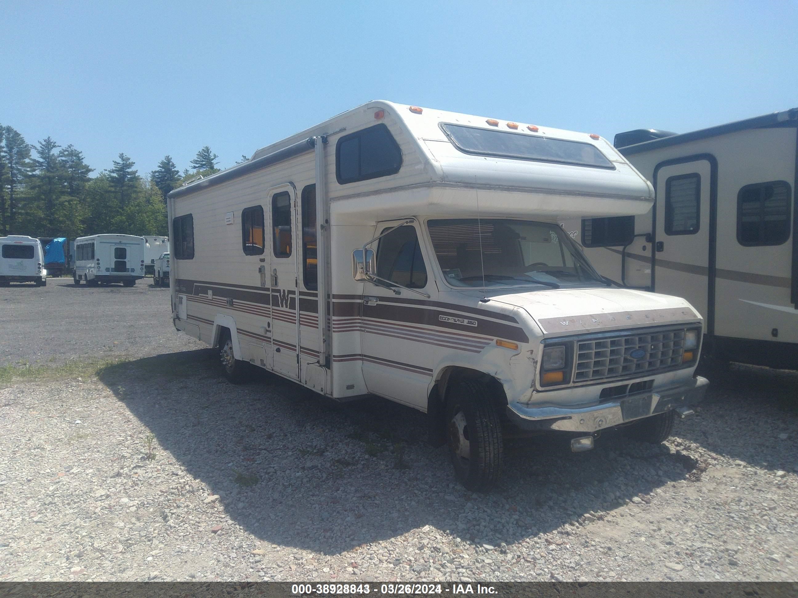 ford econoline 1986 1fdke30l0ghc16413