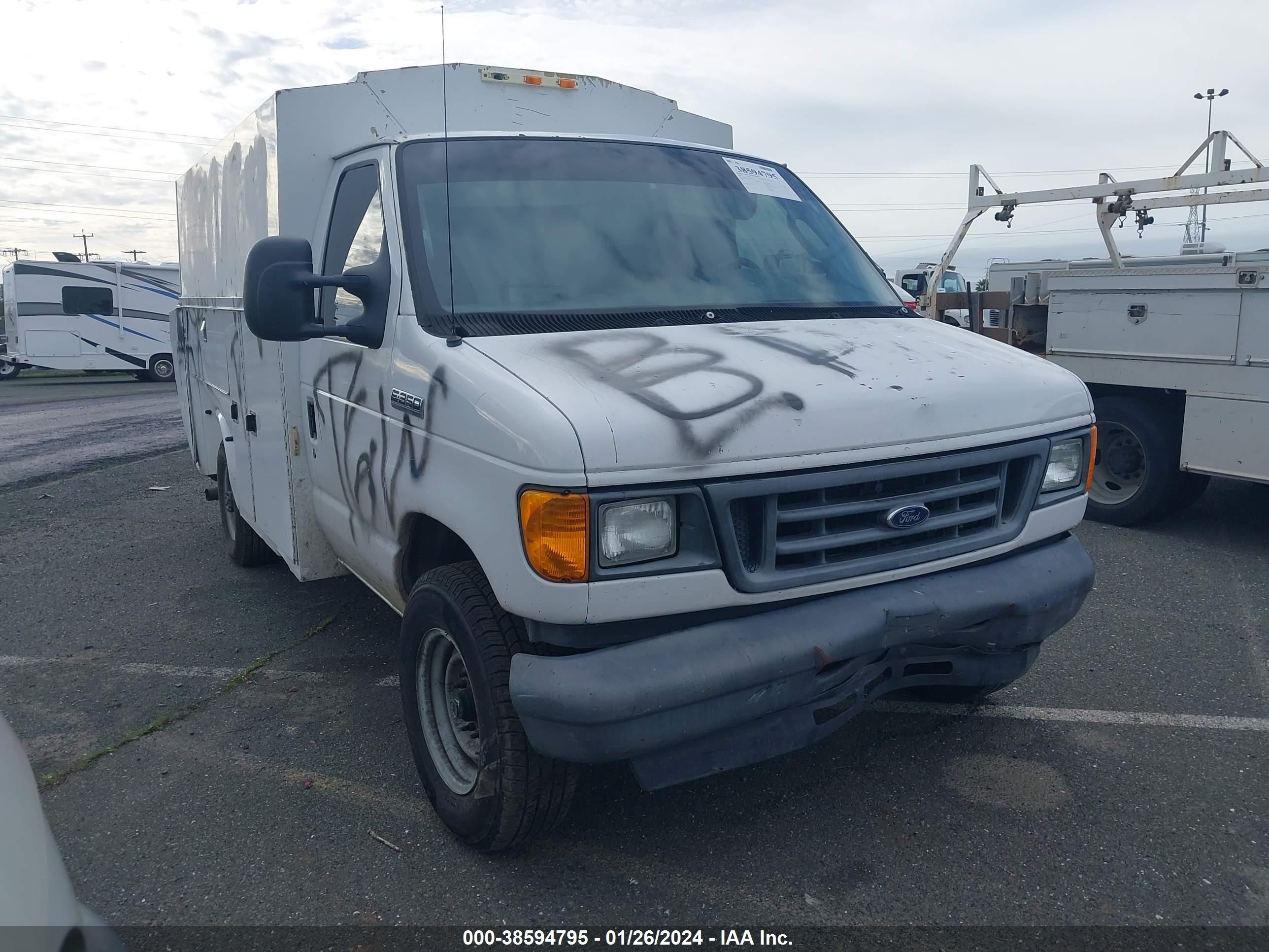 ford econoline 2006 1fdse35l56ha80531