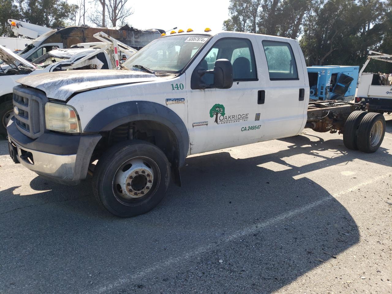 ford f450 2006 1fdxw46p16ea34061