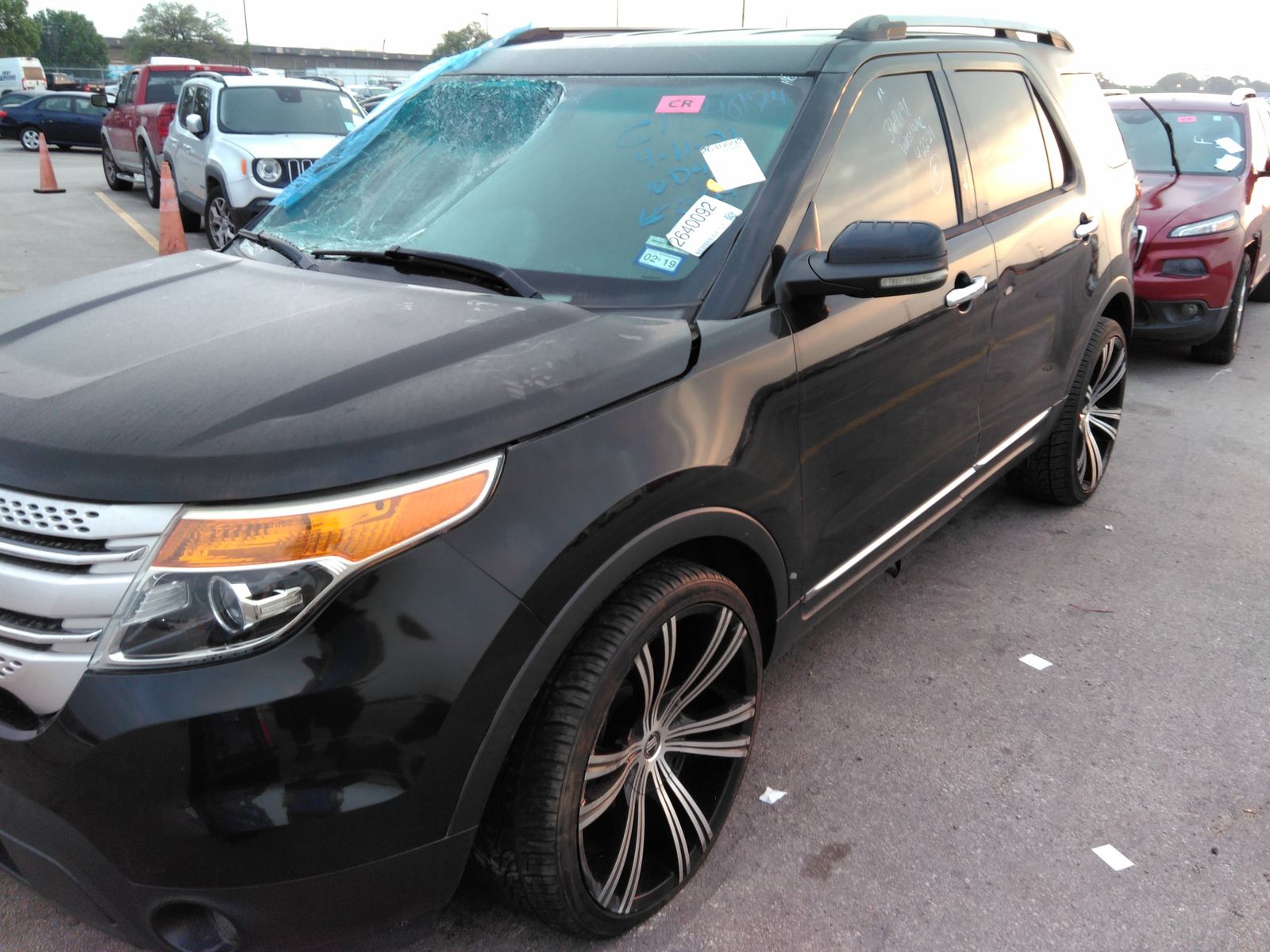 ford explorer fwd v6 2013 1fm5k7d85dga88724