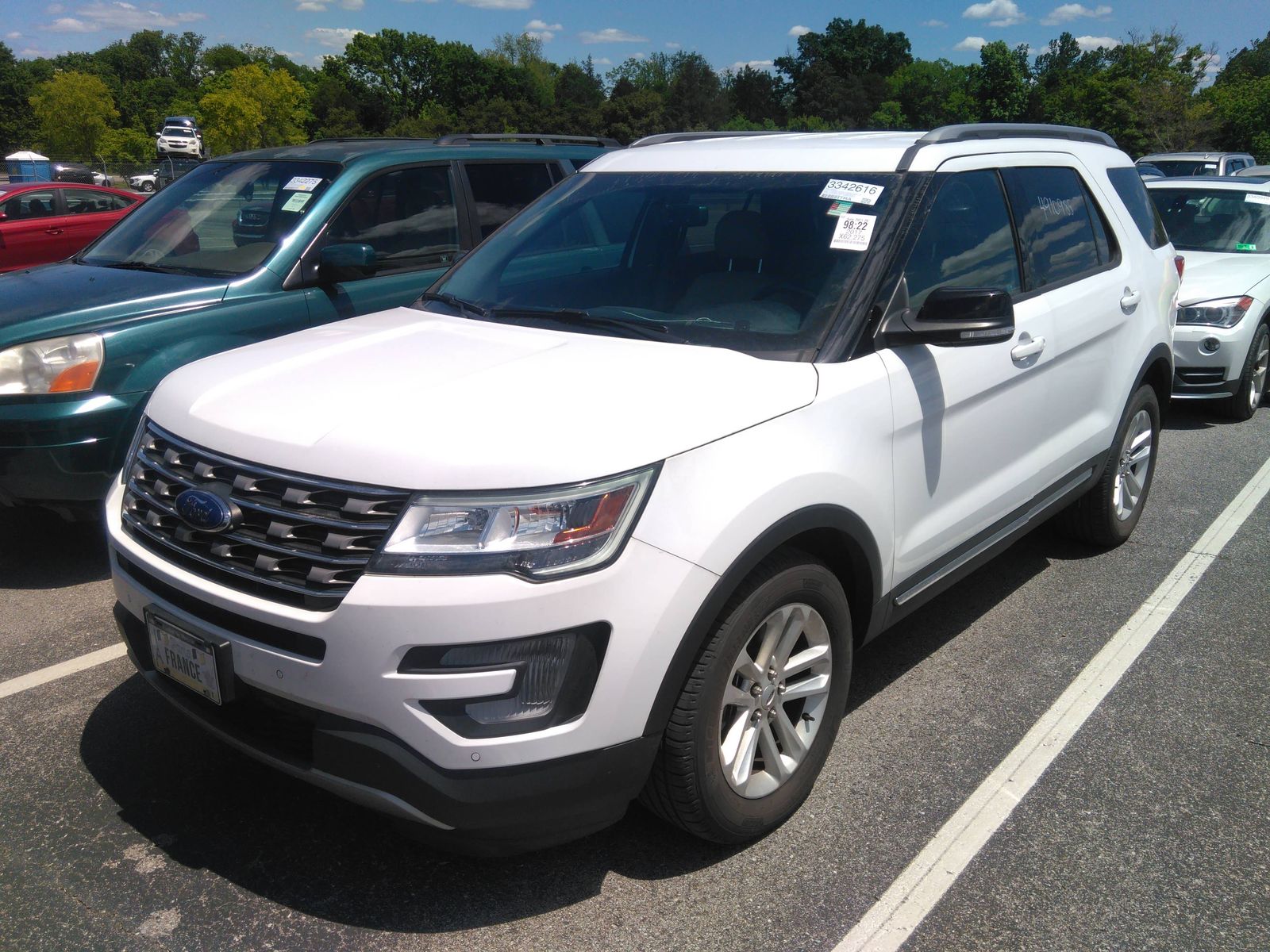 ford explorer fwd v6 2017 1fm5k7d87hgb03925