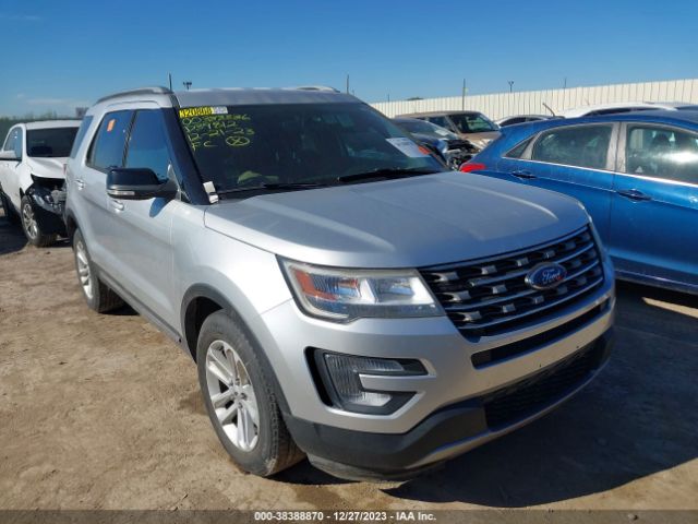 ford explorer 2017 1fm5k7dh1hgd39812