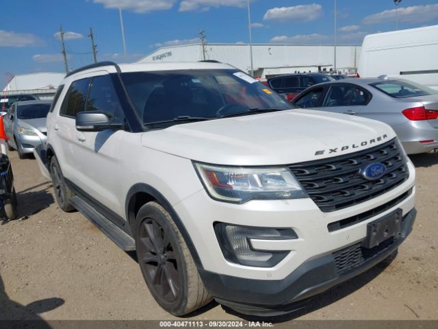 ford explorer 2017 1fm5k7dh9hgc76278