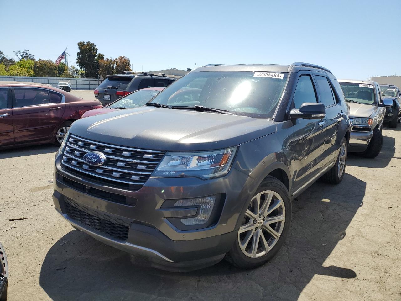 ford explorer 2017 1fm5k7f80hga93753