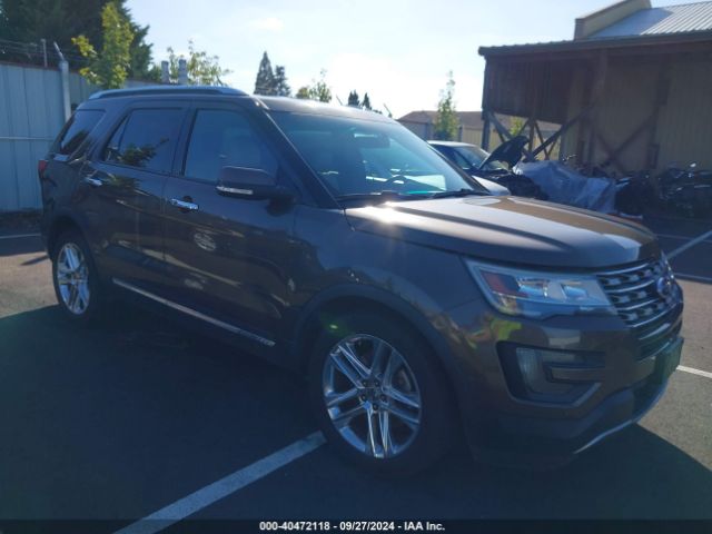 ford explorer 2016 1fm5k7f85ggb39463