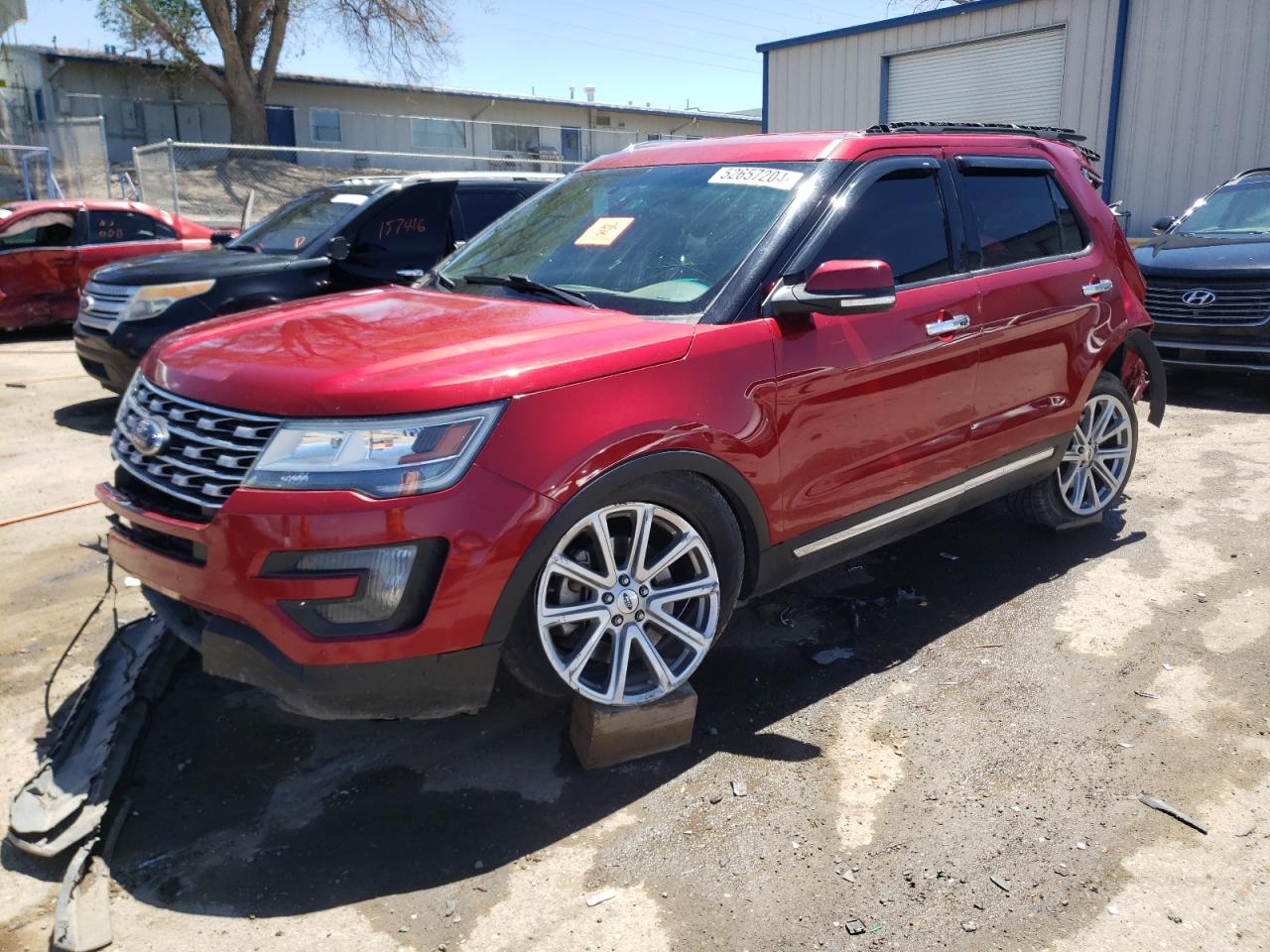 ford explorer 2016 1fm5k7f8xgga29816