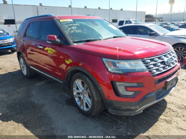 ford explorer 2016 1fm5k7fh9ggc32910