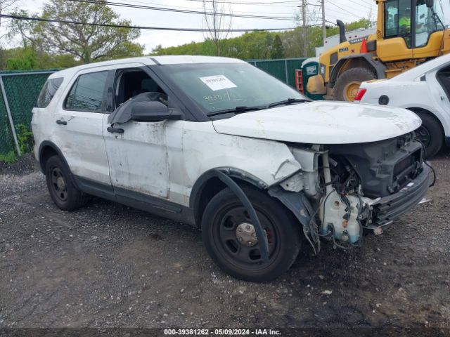 ford utility police interceptor 2016 1fm5k8ar0ggc37077