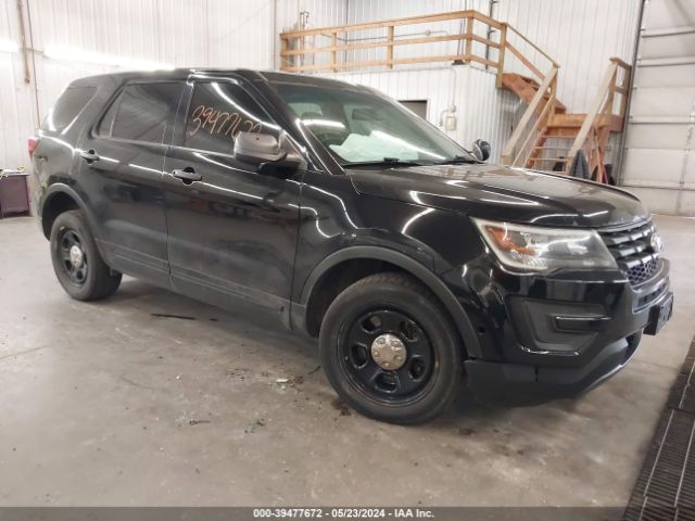 ford utility police interceptor 2017 1fm5k8ar3hgb33720