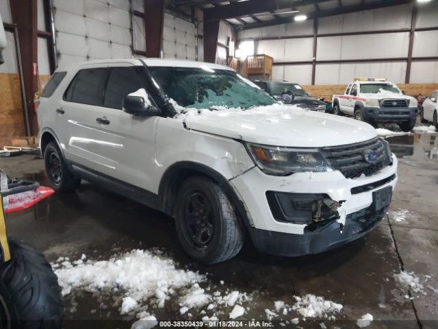 ford police interceptor utility 2018 1fm5k8ar4jga84694