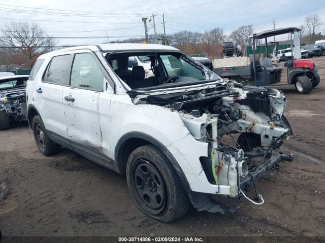 ford police interceptor utility 2018 1fm5k8ar4jgc75001