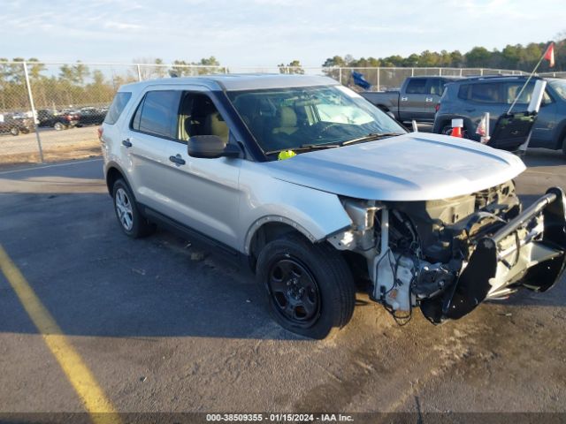 ford police interceptor utility 2018 1fm5k8ar6jga21130