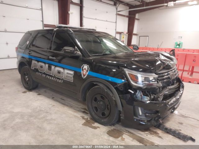 ford utility police interceptor 2017 1fm5k8ar9hge30524