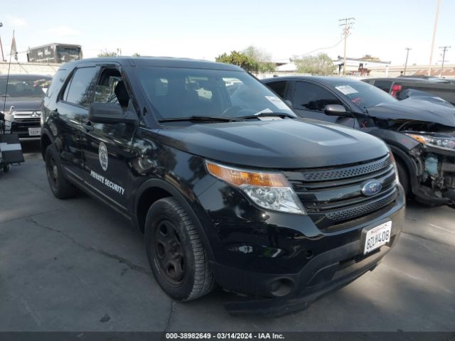 ford utility police interceptor 2015 1fm5k8arxfga66529