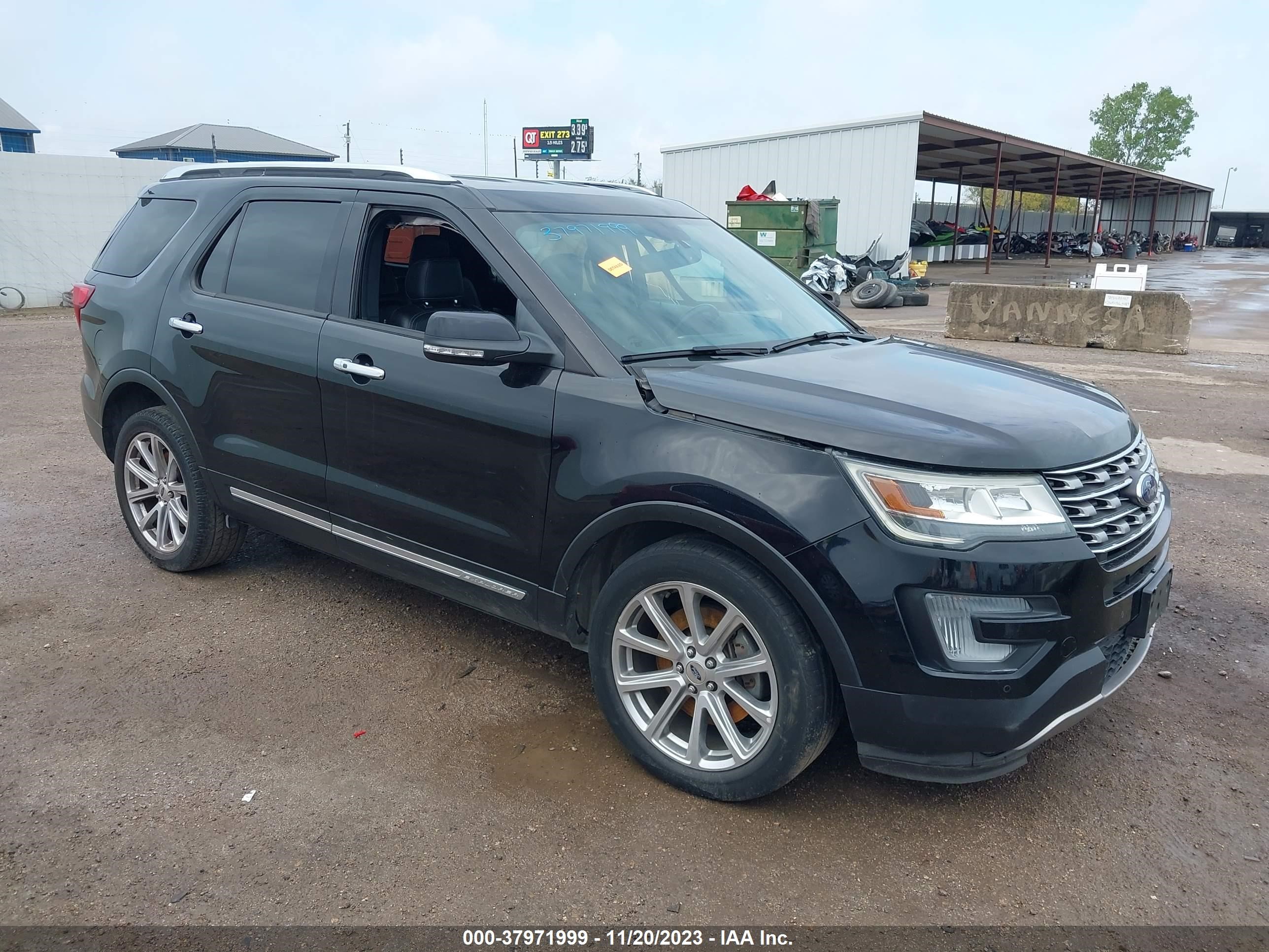 ford explorer 2017 1fm5k8f83hga17918