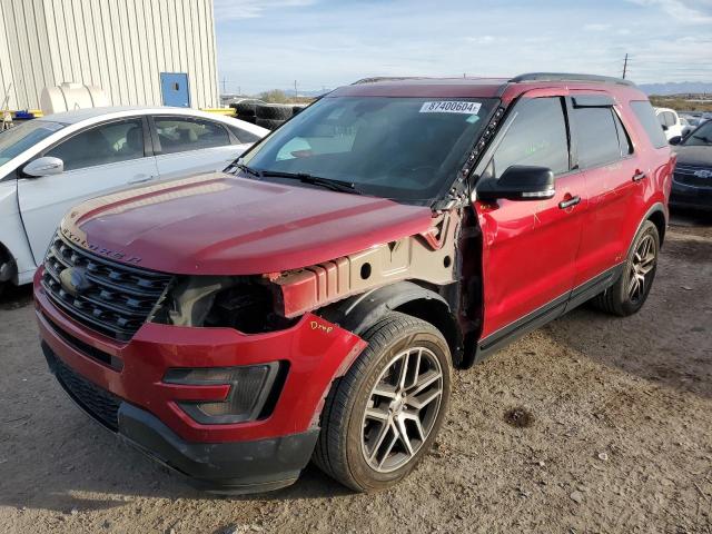 ford explorer s 2017 1fm5k8gt5hgb39814