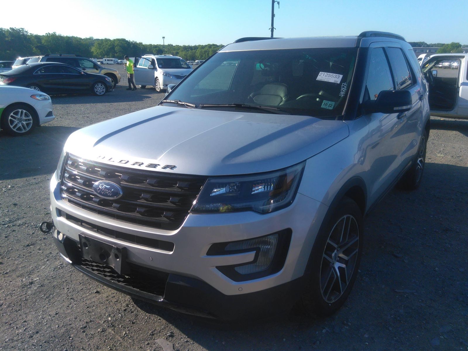 ford explorer 4x4 v6 2017 1fm5k8gt6hga06382