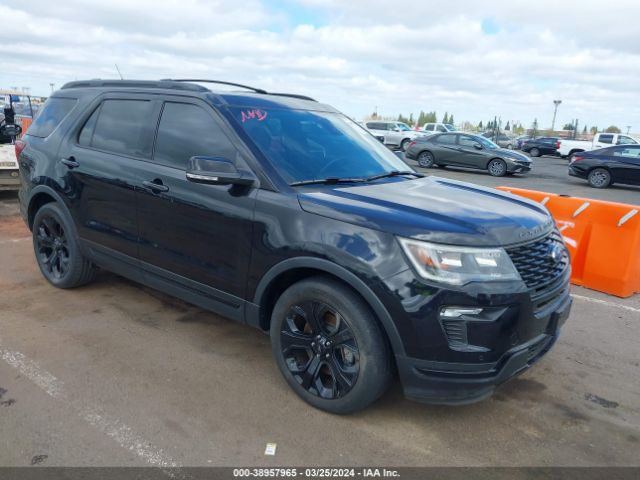 ford explorer 2019 1fm5k8gt9kgb40181