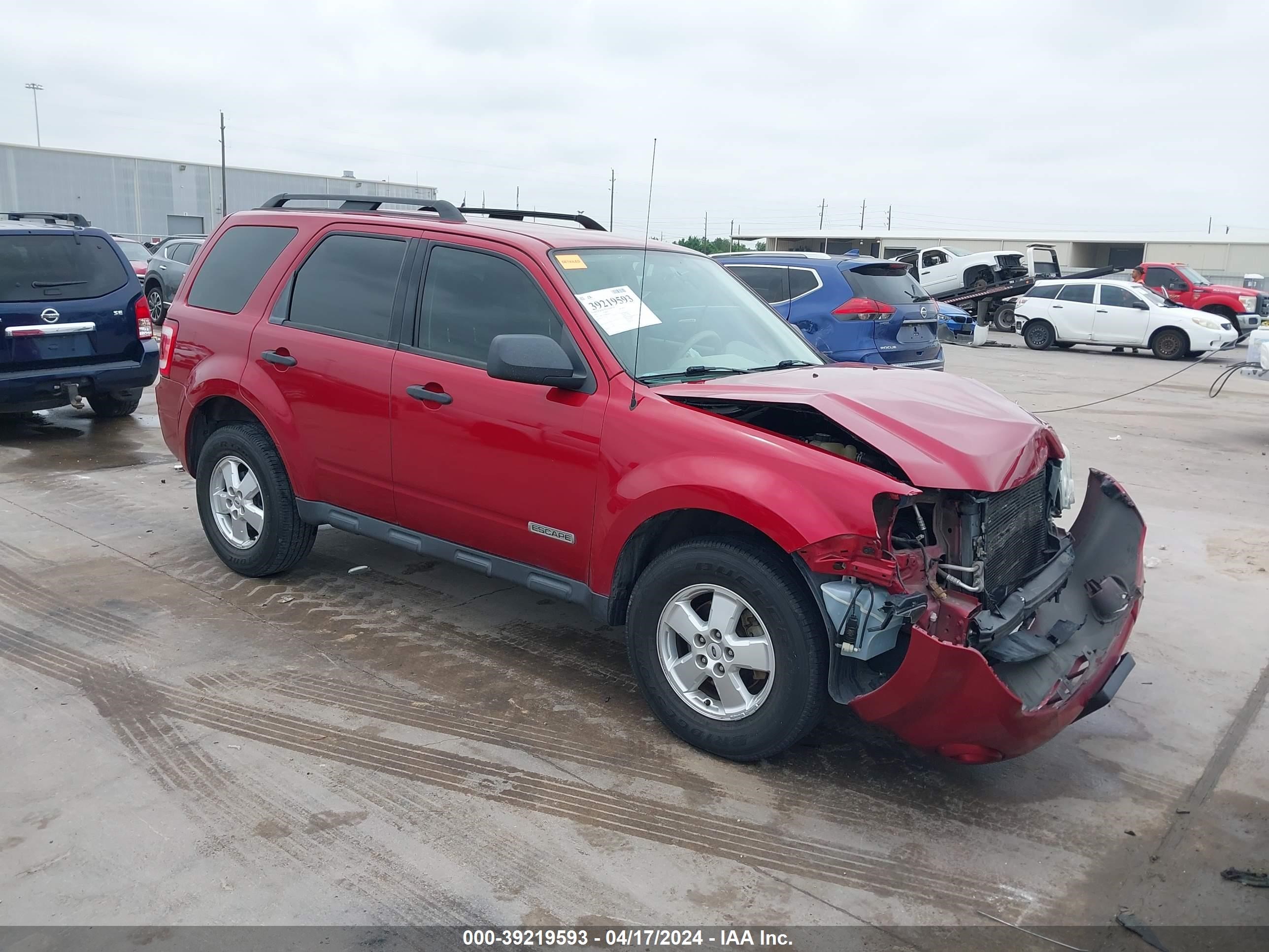 ford escape 2008 1fmcu02z08kd92521