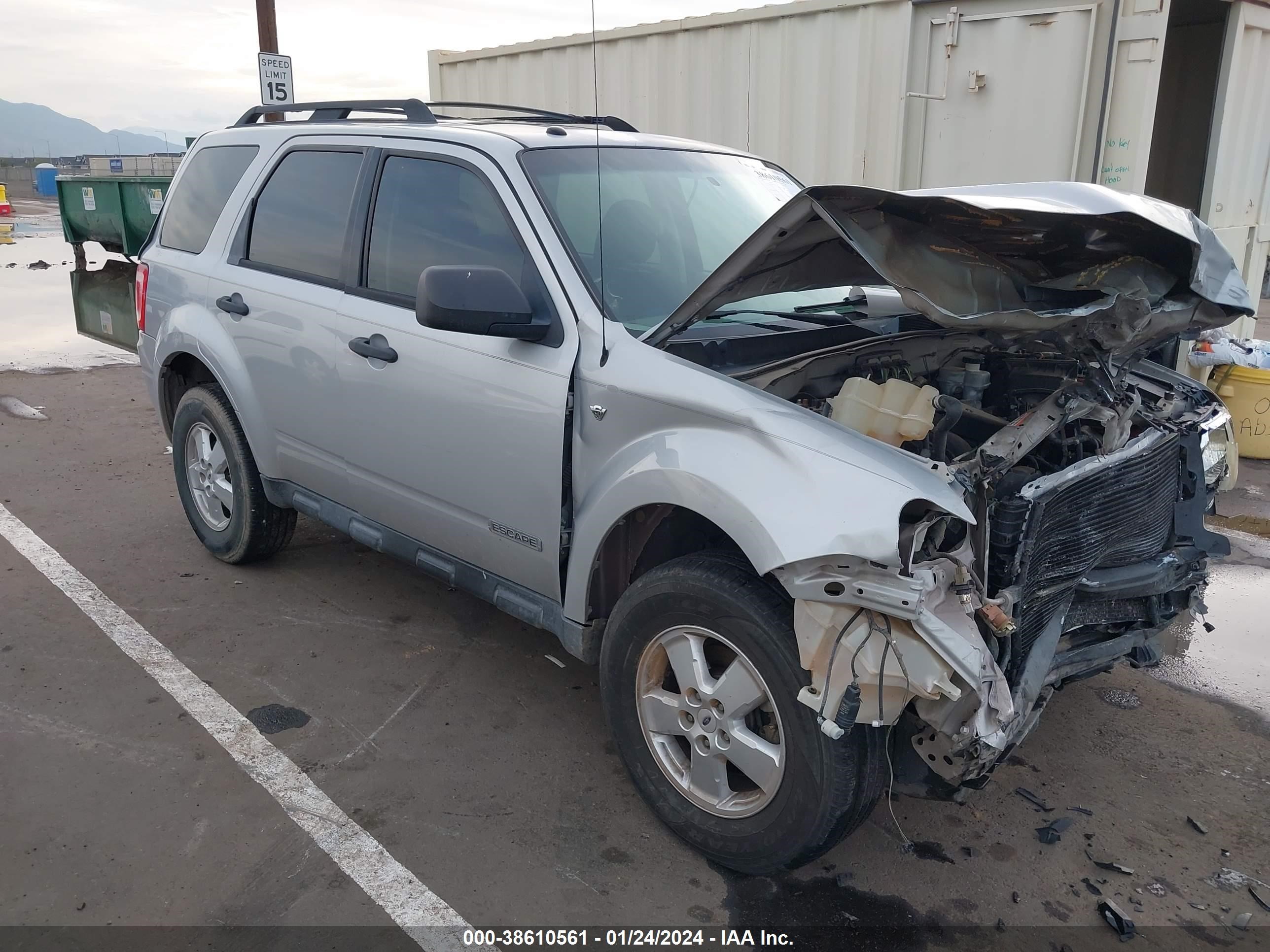 ford escape 2008 1fmcu03108ke78159