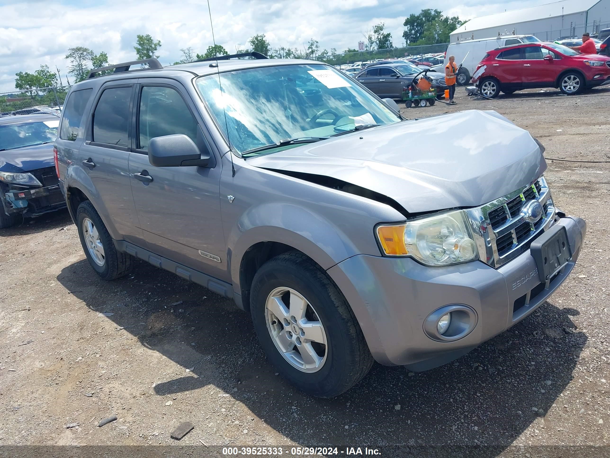 ford escape 2008 1fmcu03118ka92950