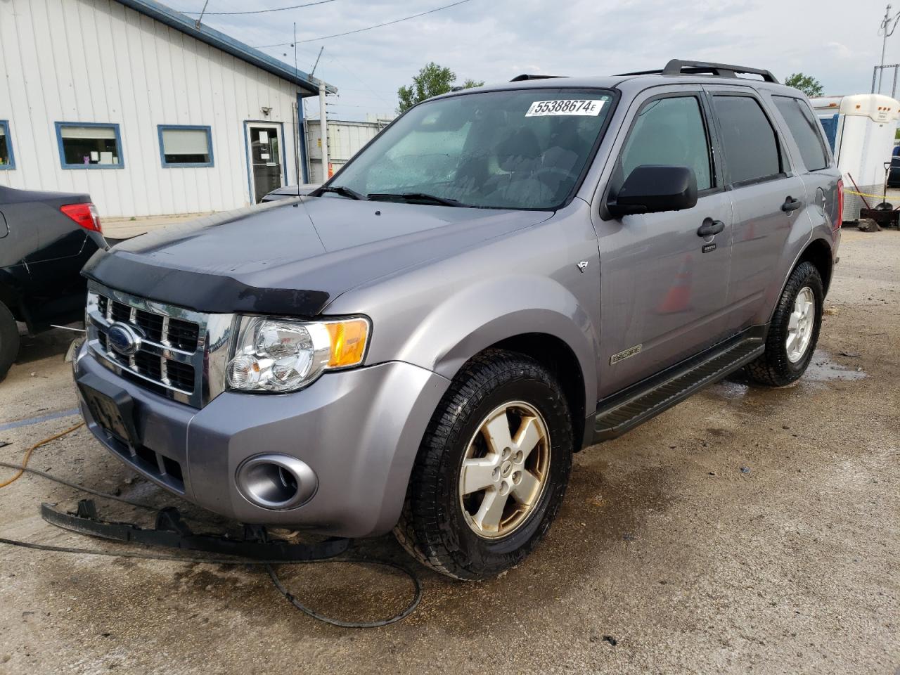 ford escape 2008 1fmcu03168ka13630