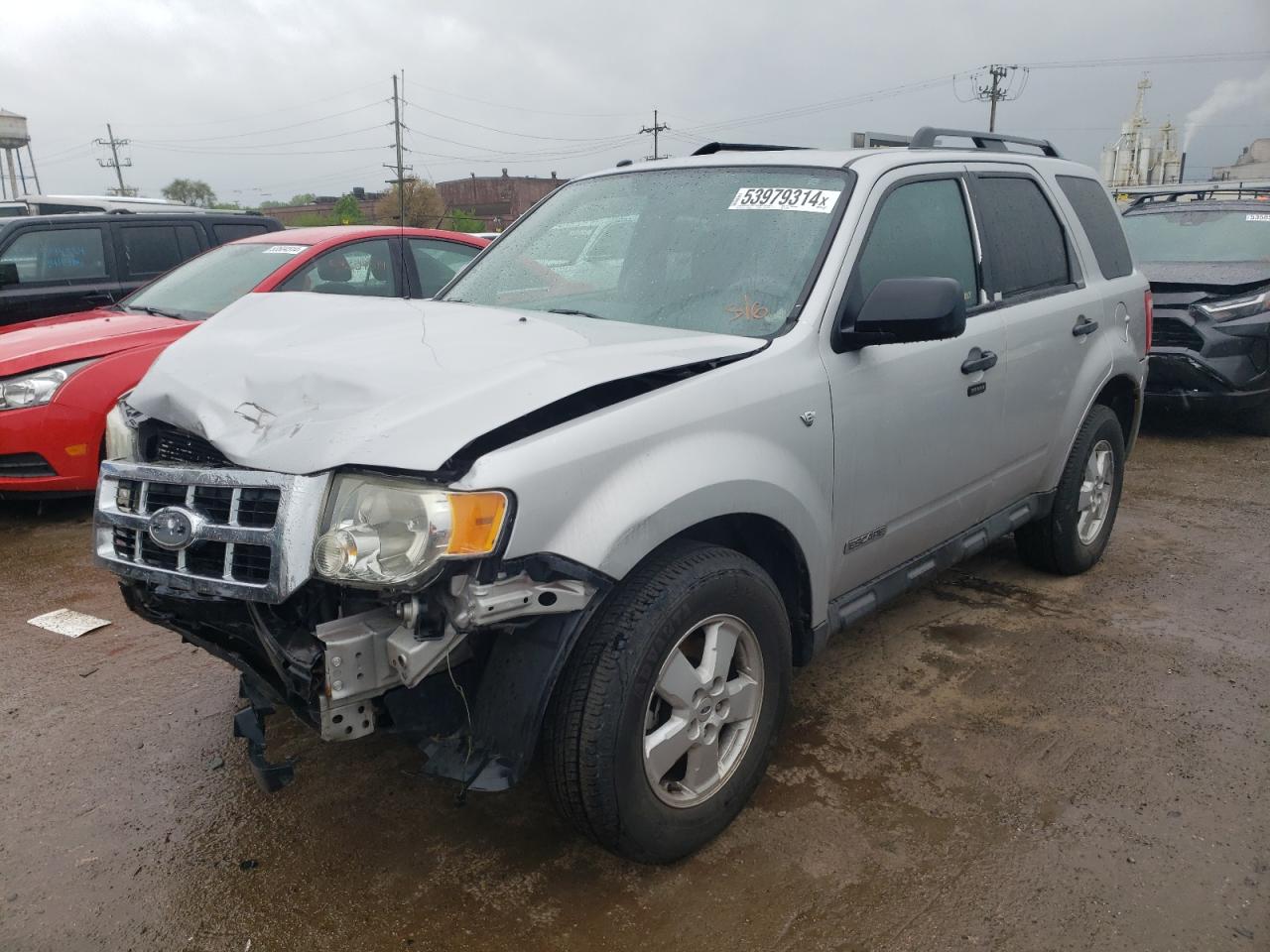 ford escape 2008 1fmcu03178ka34454