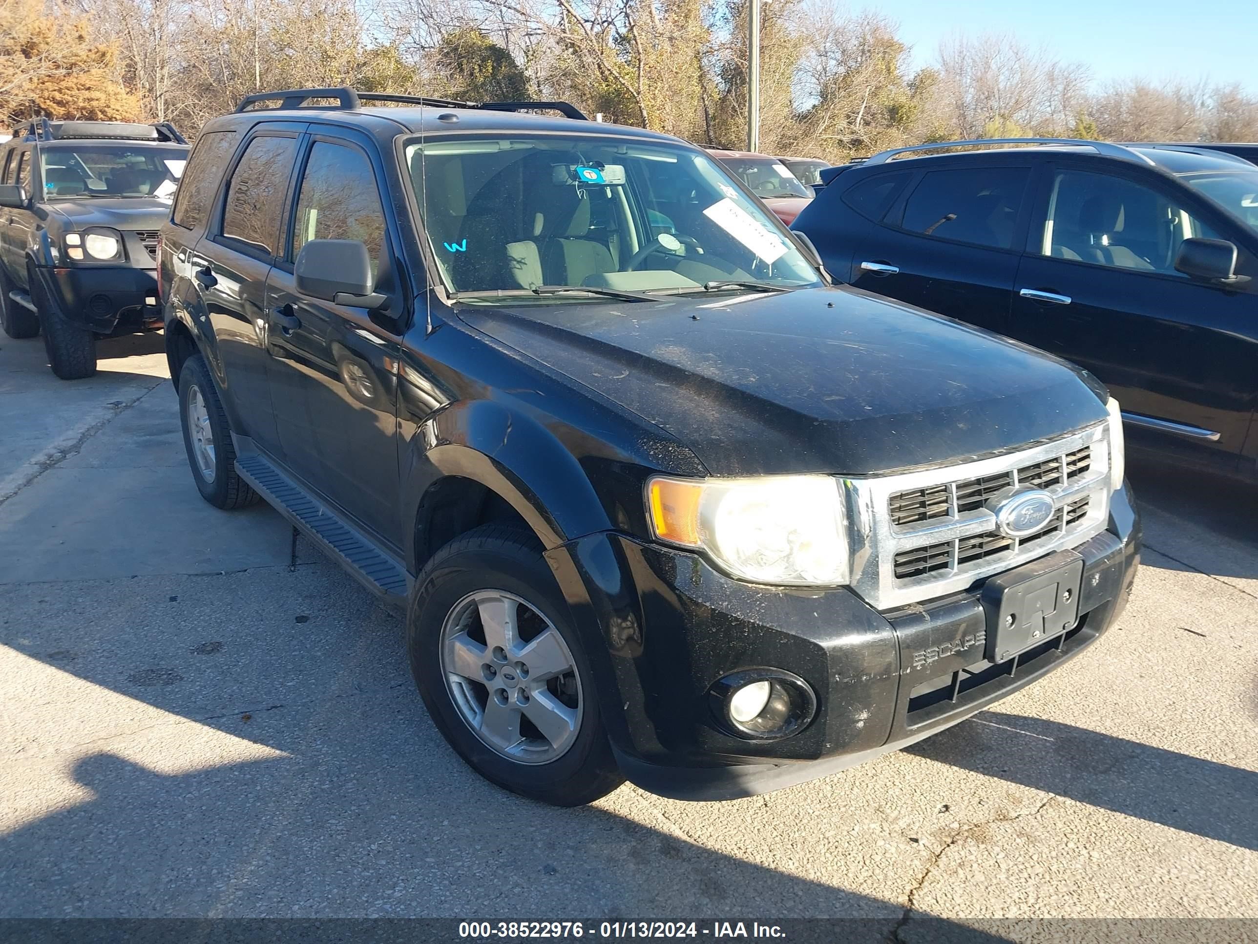 ford escape 2009 1fmcu03719ka81355