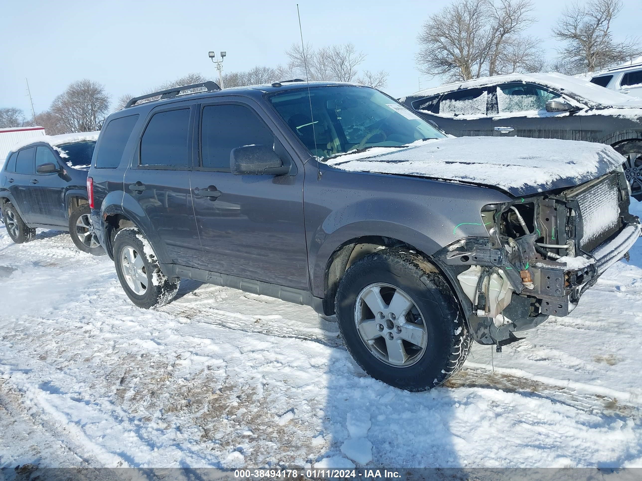 ford escape 2009 1fmcu03729kc11952